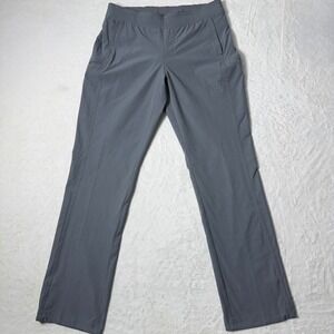 KUHL Freeflex Dash Pants Womens M Gray Hike Trail Moisture-Wicking Performance
